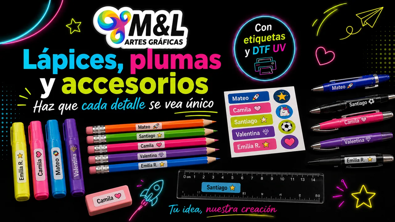 Lápices y plumas personalizados